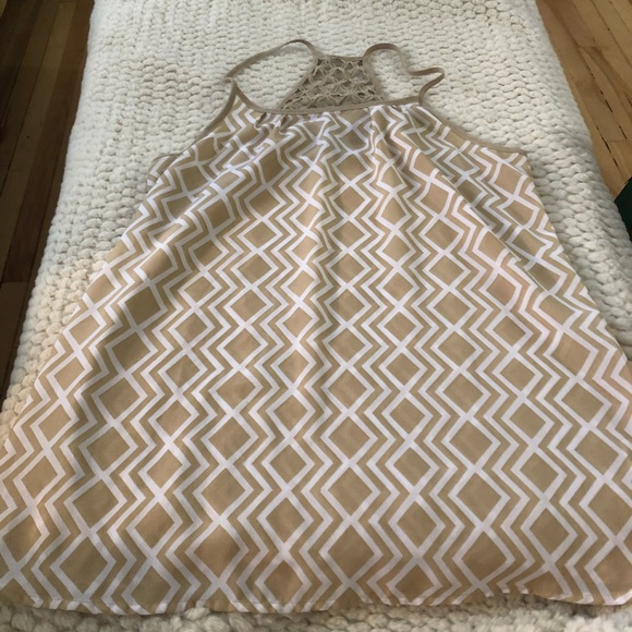 A.N.A. Sleeveless Blouse. Sz M - Picture 6 of 7